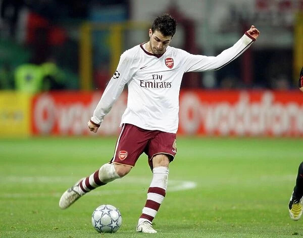 Cesc Fabregas's Stunner: Arsenal's 2-0 Victory Over AC Milan in UEFA Champions League