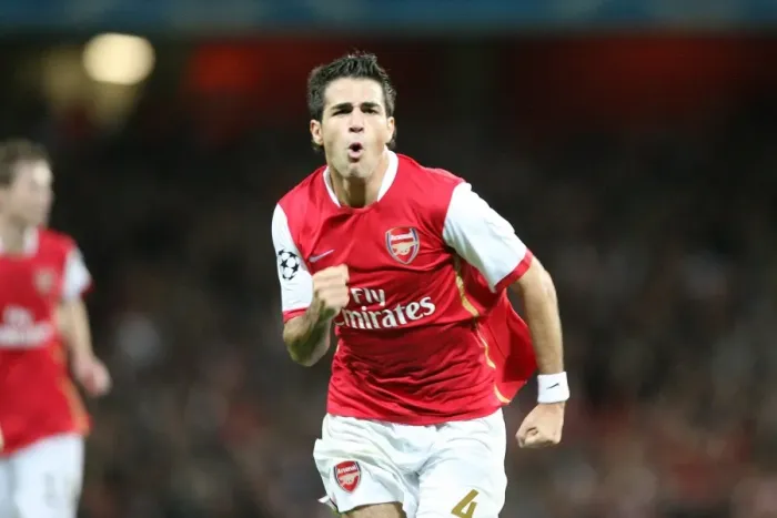Framed Print : Cesc Fabregas's Thrilling Debut Goal: Arsenal's 3-0 Champions League Victory over Sevilla (07 / 09 / 07)