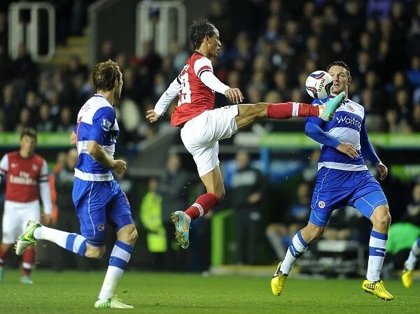 Chamakh and Arsenal Overpower Reading's Gorkss and Morrison in Capital One Cup Clash