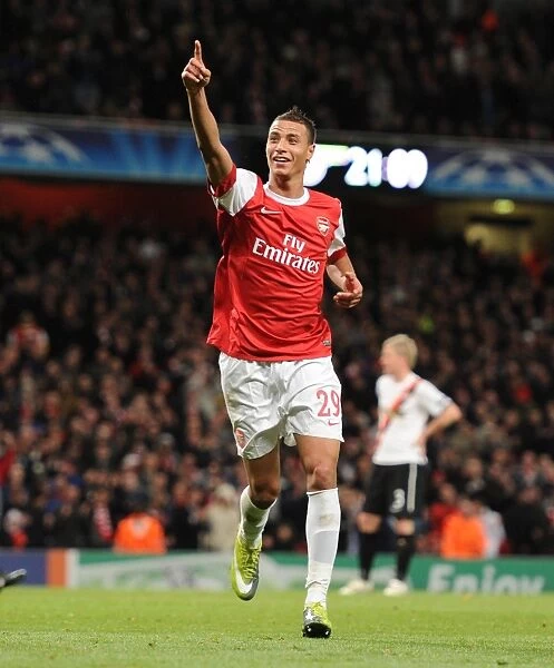 Chamakh's Brace: Arsenal's Dominant 5-1 Victory Over Shakhtar Donetsk in the Champions League