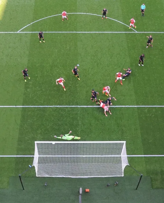 Framed Print : Chambers Scores the Third: Arsenal's Victory Over Liverpool in the Premier League 2016-17