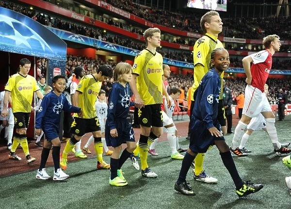 Champions League Clash: Arsenal FC vs Borussia Dortmund at Emirates Stadium (2011)