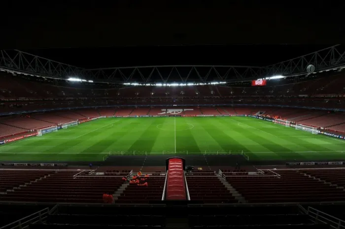 Framed Print : Champions League Clash: Arsenal vs. Borussia Dortmund at Emirates Stadium Framed Print : Champions League Clash: Arsenal vs. Borussia Dortmund at Emirates Stadium