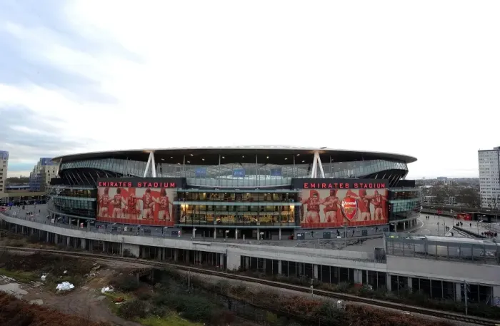 Framed Print : Champions League Clash: Arsenal vs AS Monaco at Emirates Stadium