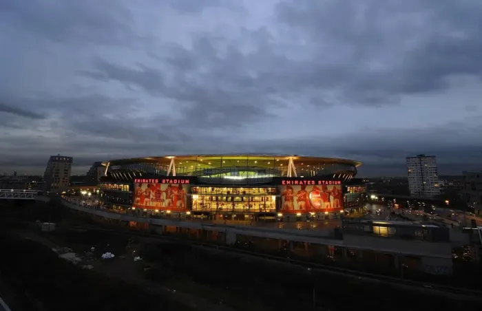 Framed Print : Champions League Clash: Arsenal vs AS Monaco at Emirates Stadium (2015)