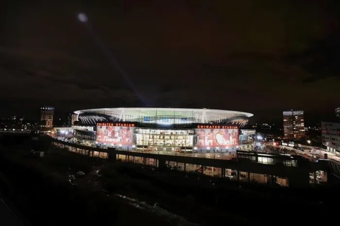Framed Print : Champions League Clash: Arsenal vs AS Monaco at Emirates Stadium (2015)