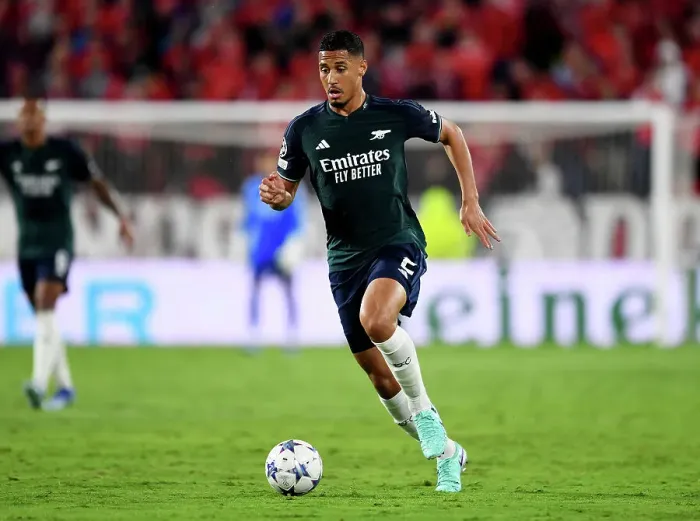 Framed Print : Champions League Clash: Saliba's Arsenal Debut - Sevilla vs. Arsenal (2023-24) Framed Print : Champions League Clash: Saliba's Arsenal Debut - Sevilla vs. Arsenal (2023-24)
