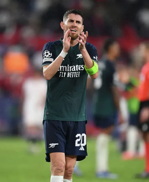 Framed Print : Champions League Group B: Jorginho's Clap for Arsenal Fans in Sevilla Framed Print : Champions League Group B: Jorginho's Clap for Arsenal Fans in Sevilla
