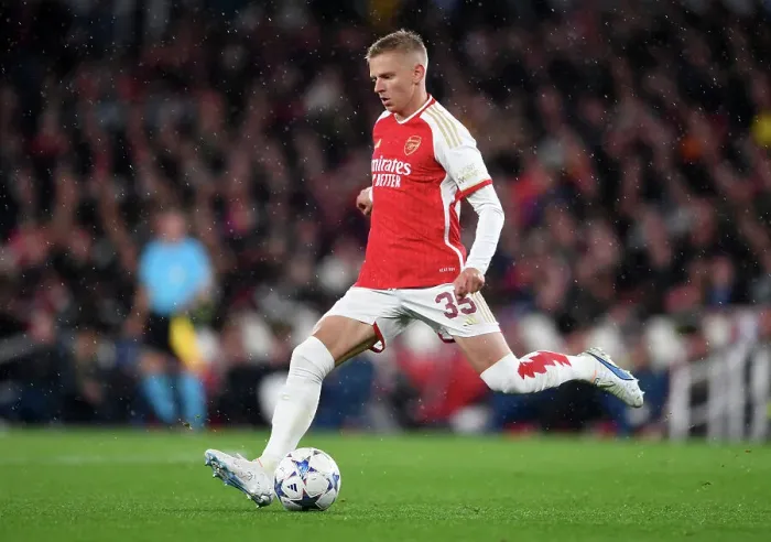 Framed Print : Champions League Showdown: Arsenal vs PSV Eindhoven - Zinchenko's Unforgettable Display at Emirates Stadium Framed Print : Champions League Showdown: Arsenal vs PSV Eindhoven - Zinchenko's Unforgettable Display at Emirates Stadium