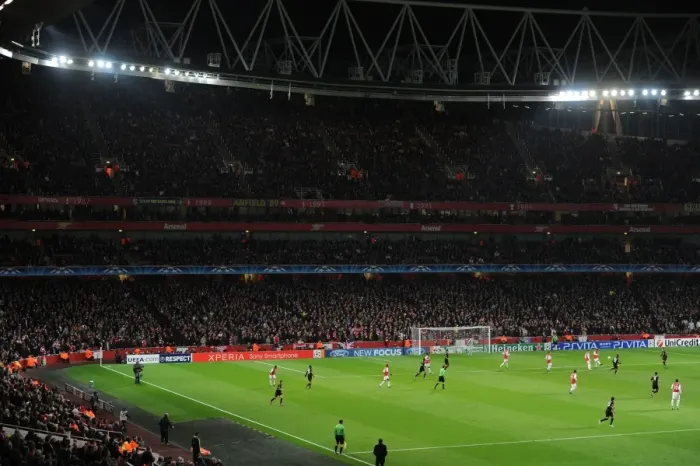 Framed Print : Champions League Showdown: Arsenal FC vs AC Milan at the Emirates Framed Print : Champions League Showdown: Arsenal FC vs AC Milan at the Emirates