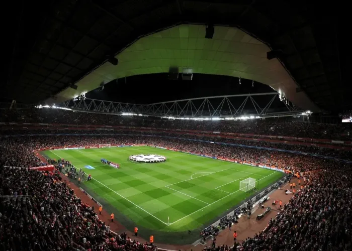 Framed Print : Champions League Showdown: Arsenal FC vs Galatasaray at Emirates Stadium Framed Print : Champions League Showdown: Arsenal FC vs Galatasaray at Emirates Stadium