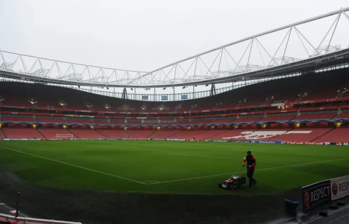Framed Print : Champions League Showdown: Arsenal vs Borussia Dortmund at Emirates Stadium