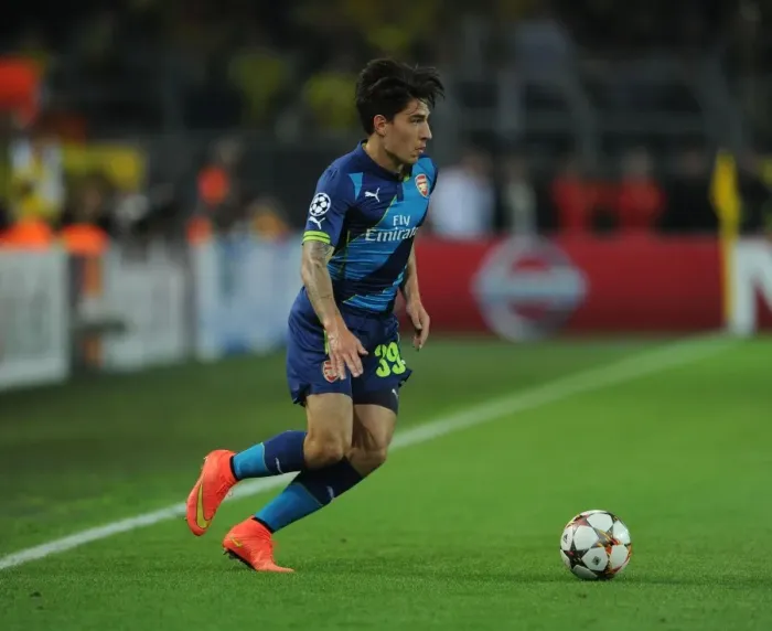 Framed Print : Champions League Showdown: Hector Bellerin Faces Borussia Dortmund