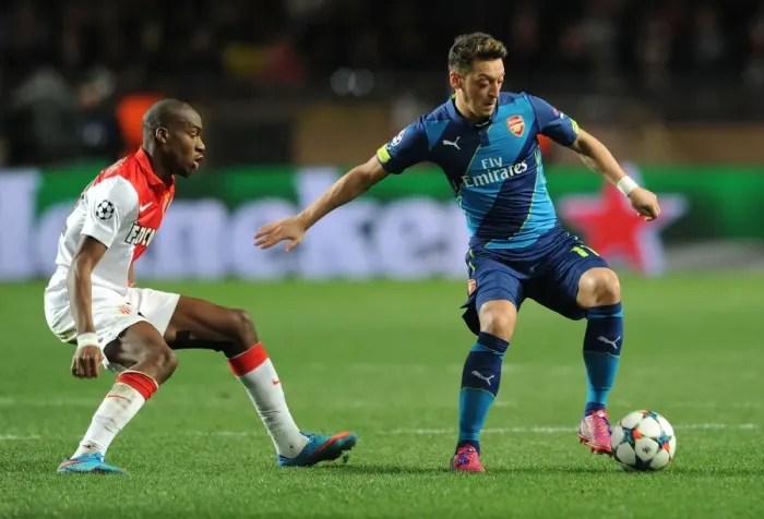 Framed Print : Champions League Showdown: Monaco vs. Arsenal at Stade Louis II (2015)