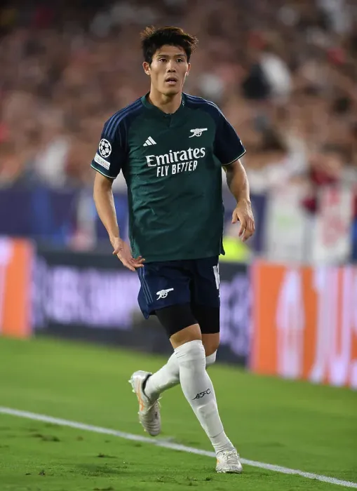 Framed Print : Champions League Showdown: Tomiyasu's Star Turn - Sevilla vs. Arsenal (2023-24) Framed Print : Champions League Showdown: Tomiyasu's Star Turn - Sevilla vs. Arsenal (2023-24)