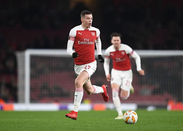 Charlie Gilmour: Arsenal's Rising Star in Europa League Action