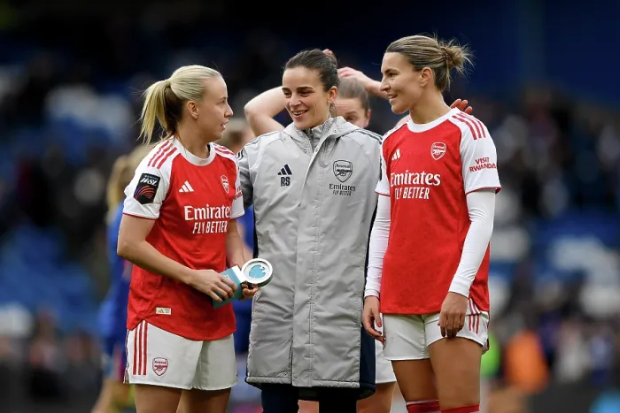 Framed Print : Chelsea FC v Arsenal - Barclays Women's Super League Chelsea FC v Arsenal - Barclays Women's Super League