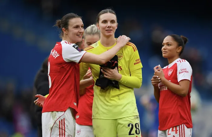 Framed Print : Chelsea FC v Arsenal - Barclays Women's Super League Chelsea FC v Arsenal - Barclays Women's Super League