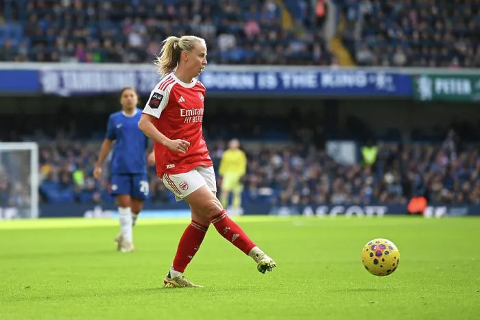 Framed Print : Chelsea FC v Arsenal - Barclays Women's Super League Chelsea FC v Arsenal - Barclays Women's Super League