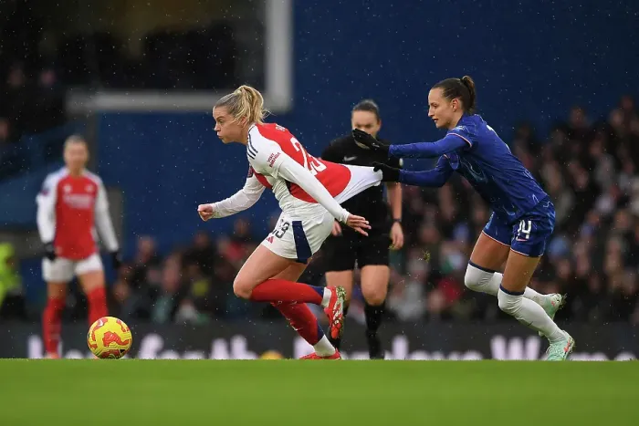 Framed Print : Chelsea FC v Arsenal FC - Barclays Women's Super League