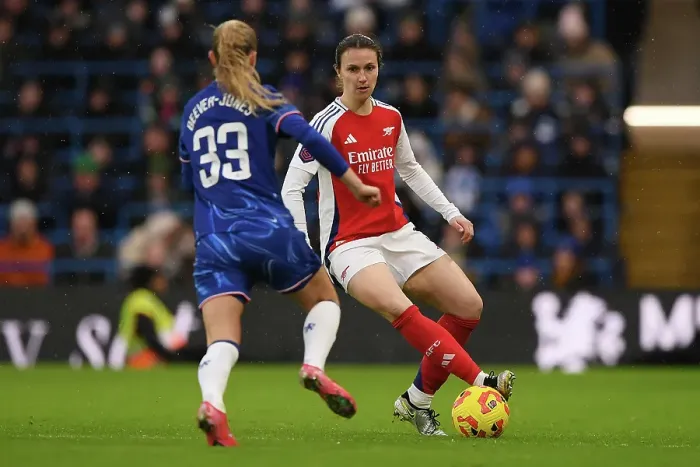 Framed Print : Chelsea FC v Arsenal FC - Barclays Women's Super League