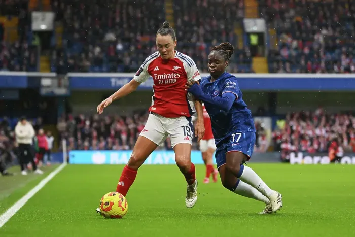 Framed Print : Chelsea FC v Arsenal FC - Barclays Women's Super League