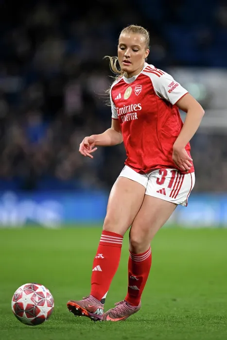 Framed Print : Chelsea FC v Arsenal FC - UEFA Women's Champions League 2025 / 26 Quarter-finals Second Leg