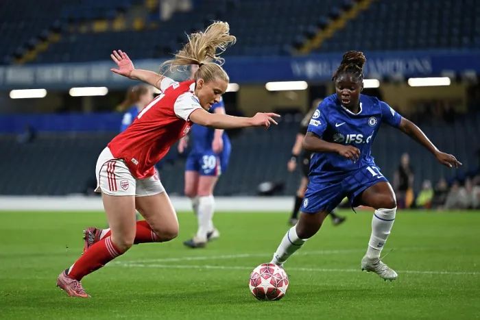 Framed Print : Chelsea FC v Arsenal FC - UEFA Women's Champions League 2025 / 26 Quarter-finals Second Leg Framed Print : Chelsea FC v Arsenal FC - UEFA Women's Champions League 2025 / 26 Quarter-finals Second Leg