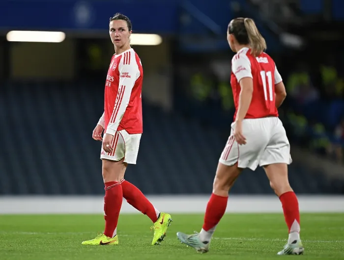 Framed Print : Chelsea FC v Arsenal FC - UEFA Women's Champions League 2025 / 26 Quarter-finals Second Leg Chelsea FC v Arsenal FC - UEFA Women's Champions League 2025 / 26 Quarter-finals
