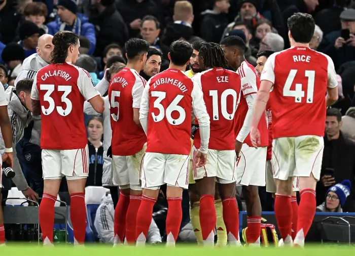 Framed Print : Chelsea v Arsenal - Premier League Framed Print : Chelsea v Arsenal - Premier League