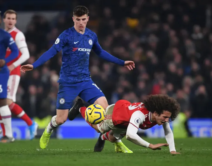 Framed Print : Chelsea vs Arsenal: A Premier League Rivalry at Stamford Bridge (January 2020)