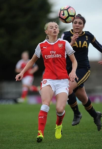 Chloe Kelly in Action: Arsenal Ladies vs. Tottenham Hotspur Ladies, FA Cup 2017