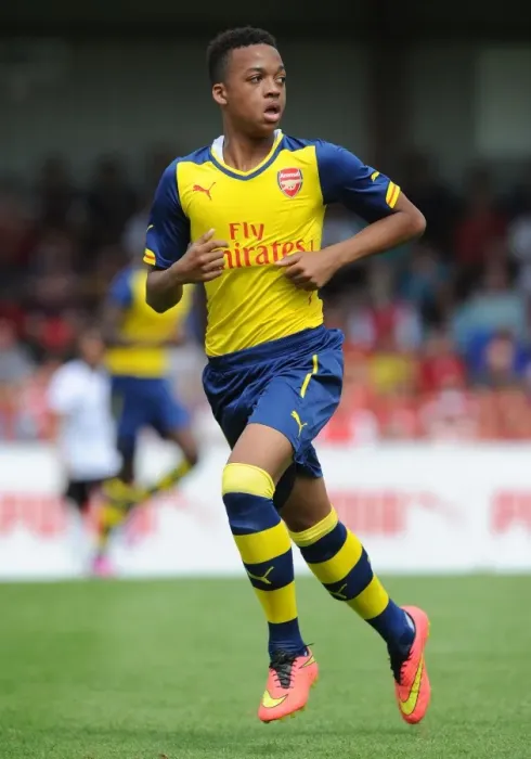 Framed Print : Chris Willock in Action: Arsenal's Pre-Season Battle at Boreham Wood Framed Print : Chris Willock in Action: Arsenal's Pre-Season Battle at Boreham Wood