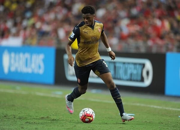 Chuba Akpom in Action: Arsenal vs Singapore XI, 2015