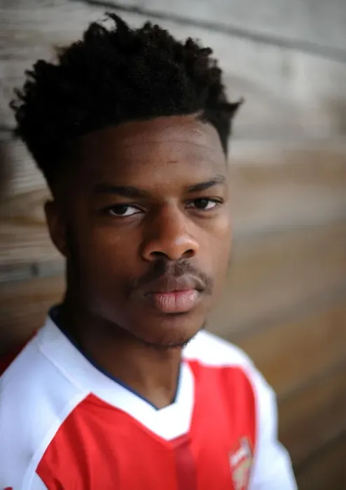 Framed Print : Chuba Akpom at Arsenal's 2016-17 First Team Photocall Framed Print : Chuba Akpom at Arsenal's 2016-17 First Team Photocall