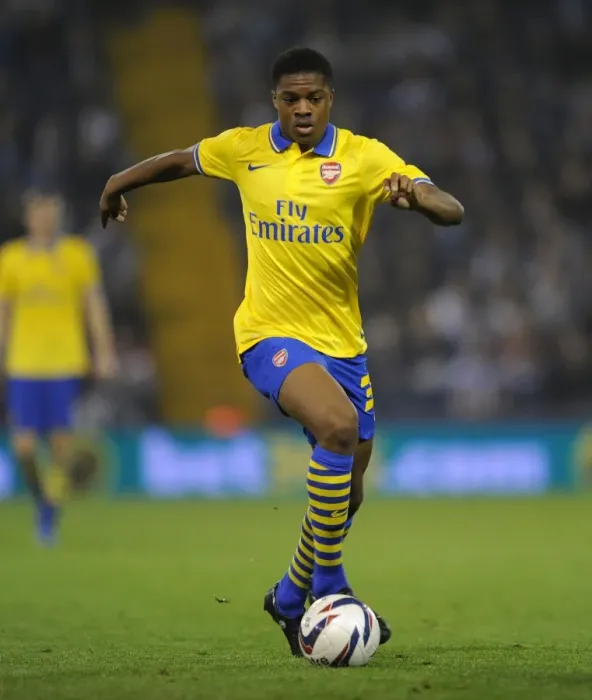 Framed Print : Chuba Akpom: Arsenal's Star Striker Shines in Capital One Cup Clash Against West Bromwich Albion Framed Print : Chuba Akpom: Arsenal's Star Striker Shines in Capital One Cup Clash Against West Bromwich Albion
