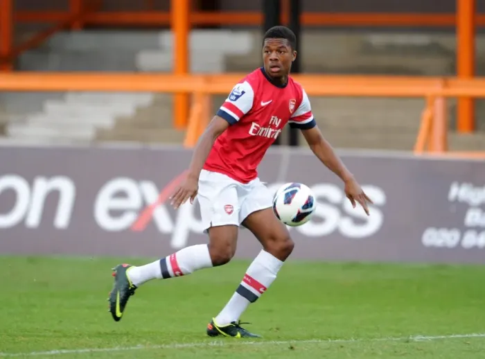 Framed Print : Chuba Akpom Shines in Arsenal's NextGen Series Victory over Marseille Framed Print : Chuba Akpom Shines in Arsenal's NextGen Series Victory over Marseille