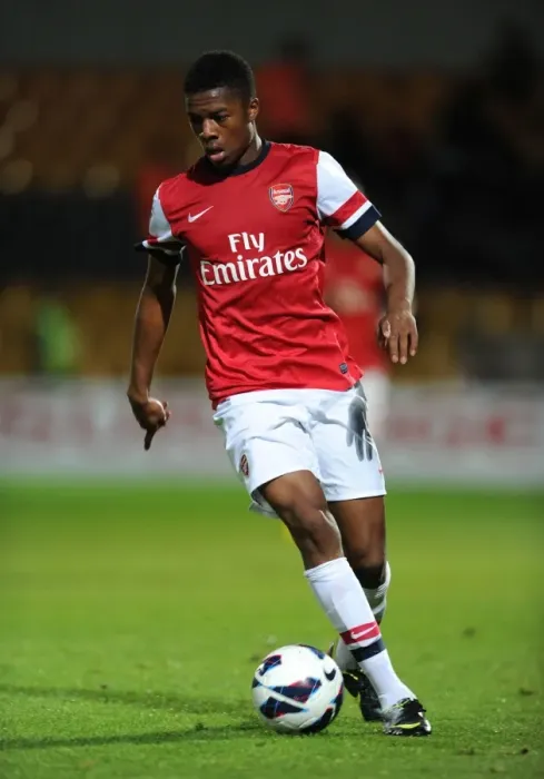 Framed Print : Chuba Akpom Shines: Arsenal's Young Star in NextGen Series Victory over Marseille Framed Print : Chuba Akpom Shines: Arsenal's Young Star in NextGen Series Victory over Marseille