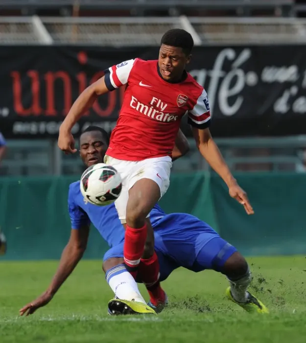 Framed Print : Chuba Akpom vs. Danny Pappoe: Clash in the NextGen Series Semi-Final