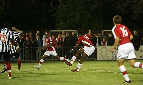 Chuks Aneke scores Arsenals 7th goal. Maidenhead 1: 7 Arsenal. Pre Season Friendly