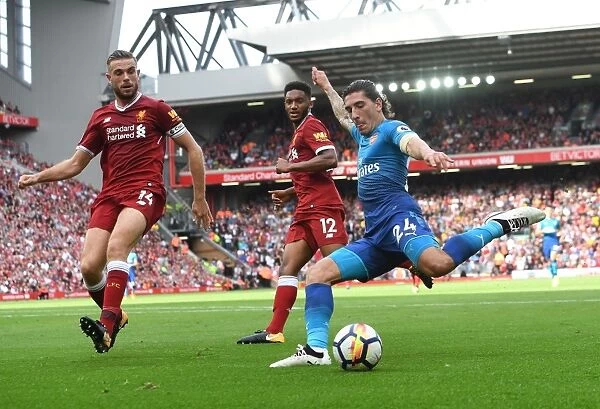 Clash at Anfield: Bellerin vs. Henderson & Gomez - Liverpool vs. Arsenal, 2017-18 Premier League