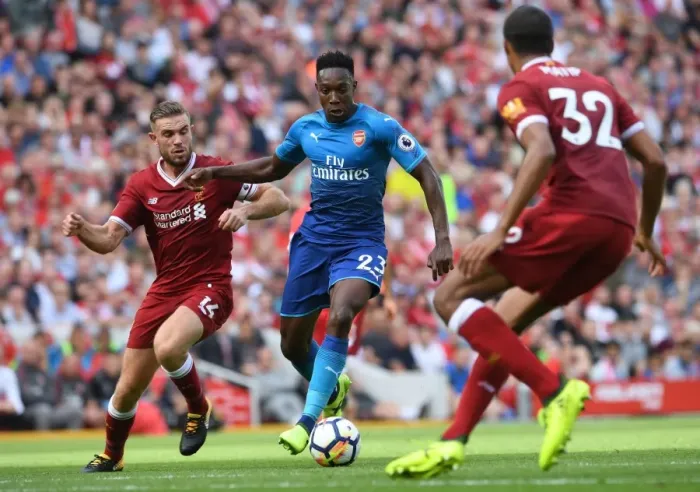 Framed Print : Clash at Anfield: Welbeck vs. Henderson, Liverpool vs. Arsenal, Premier League 2017-18 Framed Print : Clash at Anfield: Welbeck vs. Henderson, Liverpool vs. Arsenal, Premier League 2017-18