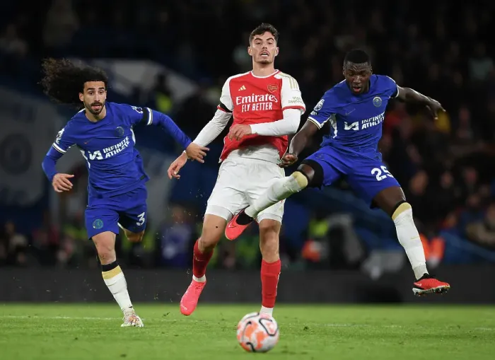 Framed Print : Clash at the Bridge: Havertz vs Arsenal - Chelsea vs Arsenal, Premier League 2023-24 Framed Print : Clash at the Bridge: Havertz vs Arsenal - Chelsea vs Arsenal, Premier League 2023-24