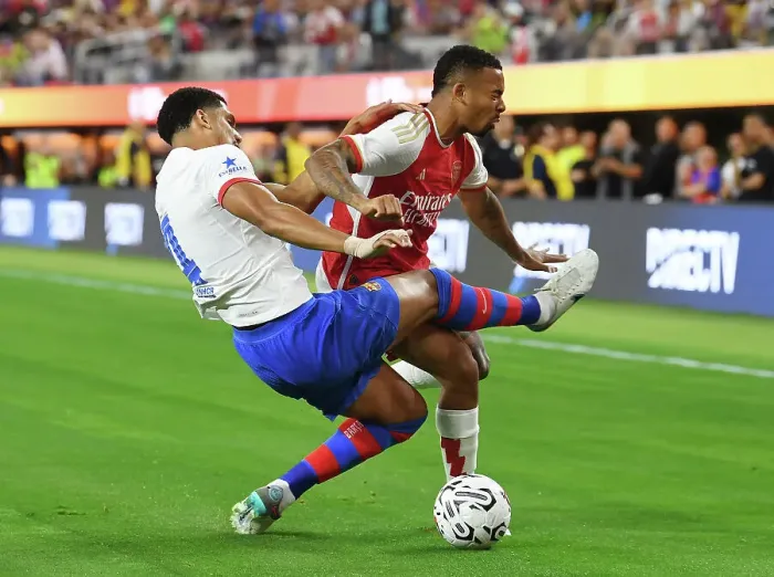 Framed Print : Clash in California: Arsenal vs. FC Barcelona - Pre-Season Battle at SoFi Stadium, 2023 Framed Print : Clash in California: Arsenal vs. FC Barcelona - Pre-Season Battle at SoFi Stadium, 2023