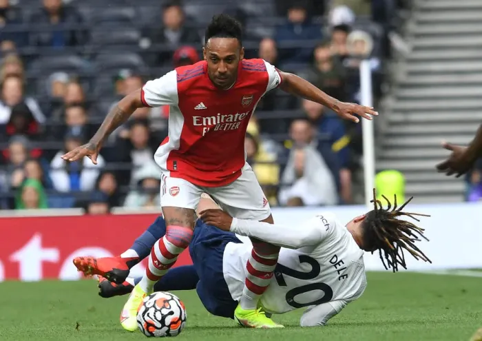 Framed Print : Clash of the Capital Rivals: Aubameyang vs. Alli in the 2021-22 Mind Series - Tottenham vs. Arsenal Framed Print : Clash of the Capital Rivals: Aubameyang vs. Alli in the 2021-22 Mind Series - Tottenham vs. Arsenal
