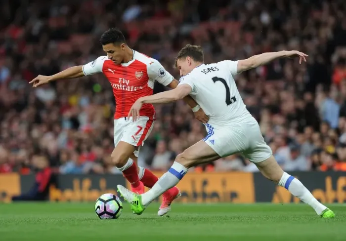 Framed Print : Clash of Champions: Alexis Sanchez vs. Billy Jones - Premier League Showdown Framed Print : Clash of Champions: Alexis Sanchez vs. Billy Jones - Premier League Showdown