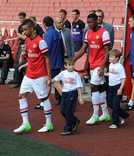 Clash at Emirates: Arsenal U21 vs Blackburn R U21, August 2012 - Arsenal's Young Guns Battle it Out