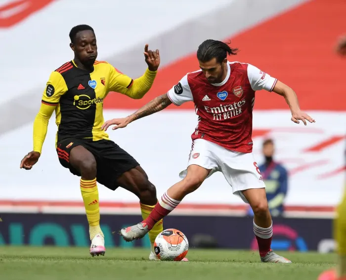 Framed Print : Clash at Emirates: Arsenal vs. Watford - July 2020 Framed Print : Clash at Emirates: Arsenal vs. Watford - July 2020