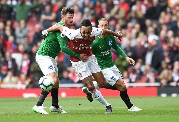 Clash at Emirates: Aubameyang vs. Gross in Arsenal's Battle Against Brighton