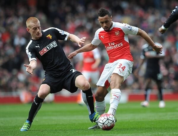 Clash at Emirates: Coquelin vs Watson - Arsenal vs Watford, Premier League 2015-16